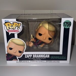Funko Pop! Animation Zapp Brannigan Figure - Black and Gold